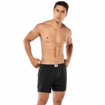 Cueca Samba Canção Lisa Keeper Masculino Algodão Com Abertura