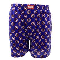 Cueca Samba Canção Marvel Capitão América Estampada Lupo Cueca Samba Canção Marvel Capitão América Estampada Lupo