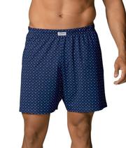 Cueca Samba Canção Short de Dormi Masculino em Liganete Estampado Kit com 2