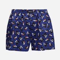 Cueca Samba-canção Tecido Plano Estampas Sortidas Basic+ Leve e Confortável