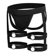 Cueca Sensual Jockstrap Com Cinta Liga Bumbum a Mostra Cueca Sensual Jockstrap Com Cinta Liga Bumbum a Mostra