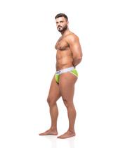 Cueca sexy undies 5cm verde e branco