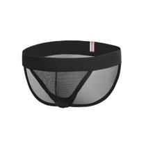 Cueca Slip Cavada Transparente