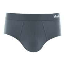 Cueca Slip Em Microfibra Risca De Giz - Mash