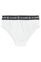 Cueca slip infantil menino em cotton Brandili