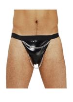 CUECA SLIP JOCSKTRAP TRANSPARENTE Vinílico CUECA SLIP JOCSKTRAP TRANSPARENTE Vinílico