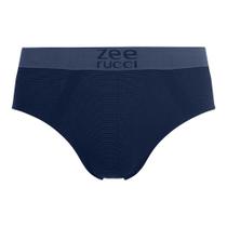 Cueca Slip Listrada sem Costura Navy Zee Rucci Cueca Slip Listrada sem Costura Navy Zee Rucci