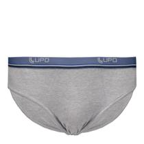 Cueca Slip Lupo Algodão Com Elastano