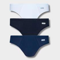 Cueca Slip Lupo Kit c/6 unidades 0515