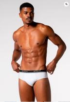 Cueca Slip Masculina Sparta Kit com 3 Unidades Tamanho M 100% Algodão Cueca Slip Masculina Sparta Kit com 3 Unidades Tamanho M 100% Algodão