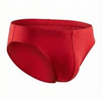 Cueca Slip Masculina Tanga Anatômica Suplex Conforto Cor:VermelhaTamanho:38-46