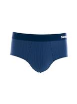 Cueca Slip Mash 045.01 Masculina Risca de Giz Microfibra T. P/GG