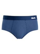 Cueca Slip Mash 045.01 Masculina Risca de Giz Microfibra T. P/GG Cueca Slip Mash 045.01 Masculina Risca de Giz Microfibra T. P/GG