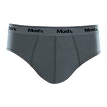 Cueca Slip Mash 073.58 Masculina Basica Algodão T. P/GG