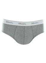 Cueca Slip Mash 073.58 Masculina Basica Algodão T. P/GG