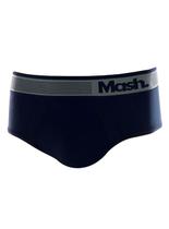 Cueca slip mash 713.02 microfibra sem costura t. p/gg