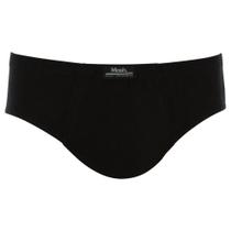 Cueca Slip Mash Algodão Lisa com Elastano 074.58