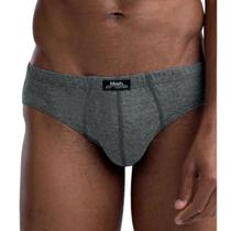 Cueca Slip Mash Basic 074.58 Ajuste Perfeito 100% Algodão