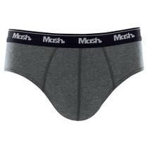 Cueca Slip Mash Masculina Algodão Elástico