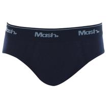 Cueca Slip Mash Masculina Algodão Lisa Infantil