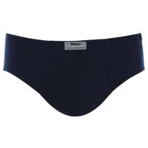 Cueca Slip Mash Masculina Algodão Lisa