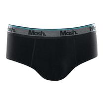 Cueca Slip Mash Masculina Cotton Algodão Elástico Cueca Slip Mash Masculina Cotton Algodão Elástico