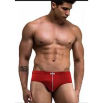 Cueca Slip Microfibra Nawes Pacote Com Três Cuecas Masculinas Com Cós E Sem Cós