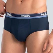 Cueca slip microfibra p azul marinho unica Cueca slip microfibra p azul marinho unica