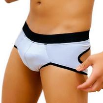 Cueca Slip Open Back Traseiro Com Abertura nas Nadegas