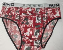 Cueca slip plus estampada