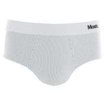 Cueca Slip Risca de Giz Mash Masculina Microfibra Elástico