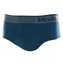 Cueca Slip Sem Costura Mash Masculina Microfibra Elástico