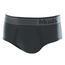 Cueca Slip Sem Costura Mash Masculina Microfibra Elástico