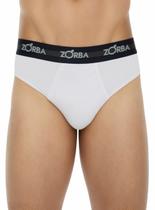 Cueca Slip Zorba 0764 Adulto Max Algodão T. P/XGG