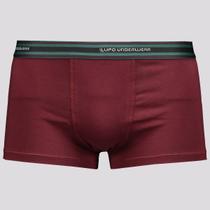 Cueca Sunga Lupo Algodão com Elastano Vinho