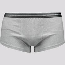 Cueca Sunga Lupo Basic Algodão com Elastano Cinza e Preto Cueca Sunga Lupo Basic Algodão com Elastano Cinza e Preto