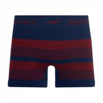 Cueca zee rucci masculina boxer listrada sem costura zr0100-001-1405