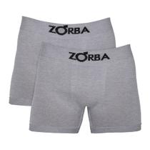 Cueca Zorba Boxer Microfibra Sem Costura 781 C/2