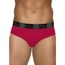 Cueca Zorba Slip 716 Forro Frontal Go Tagless Algodão