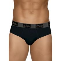 Cueca Zorba Slip 716 Forro Frontal Go Tagless Algodão
