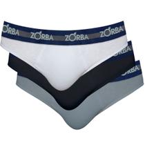 Cueca Zorba Slip em Algodão 764 C/3