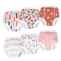Cuecas ALVABABY Potty Training Pants, pacote com 6 unidades de algodão