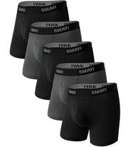 Cuecas boxer 5Mayi, tecido de viscose, confortável para homens Cuecas boxer 5Mayi, tecido de viscose, confortável para homens