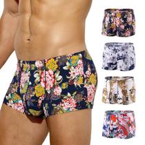 Cuecas boxer Arjen Kroos Ice Silk para homens, pacote com 4