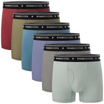Cuecas boxer BAMBOO COOL Boys Big Performance, pacote com 6