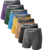 Cuecas boxer BAMBOO COOL, roupa íntima masculina ultra confortável e macia