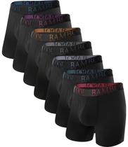 Cuecas boxer BAMBOO COOL, roupa íntima masculina ultra confortável e macia