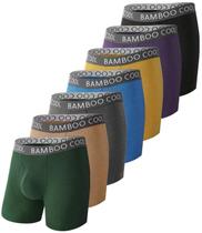 Cuecas boxer BAMBOO COOL, roupa íntima masculina ultra confortável e macia