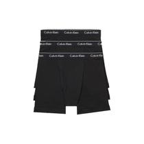 Cuecas Boxer Calvin Klein Classics - Pacote com 3 Unidades de Algodão