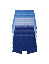 Cuecas boxer Calvin Klein Cotton Classics, pacote com 7 unidades para homens